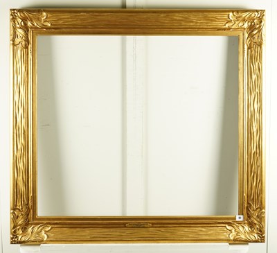Lot 91 - A PLASTER GILT FRAME
