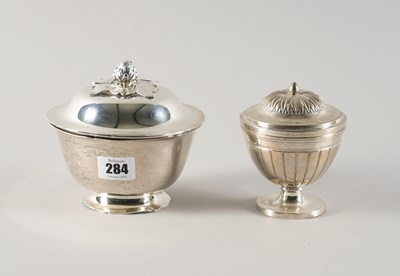 Lot 284 - TWO EUROPEAN BOWLS AND COVERS (2)