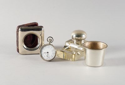 Lot 302 - A GOLIATH WATCH AND CASE AND TWO FURTHER ITEMS (4)
