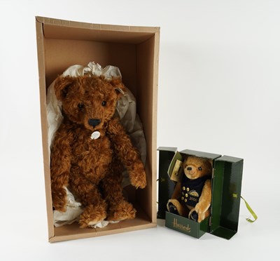 Lot 511 - A STEIFF REPLICA 1905 TEDDY GIRL BEAR (2)