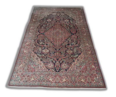 Lot 672 - A MAHAL CARPET, PERSIAN