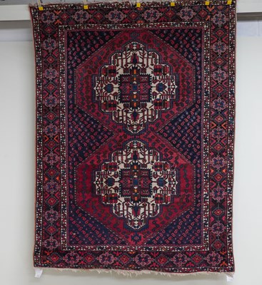 Lot 674 - AN ABUDEH RUG, SOUTH PERSIAN