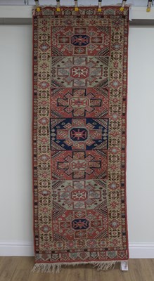 Lot 678 - A BERGAMA RUNNER, TURKISH