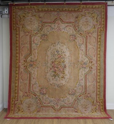 Lot 681 - A SAVONNERIE CARPET, FRENCH