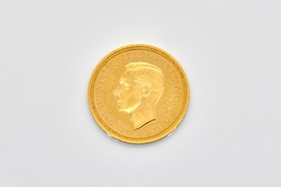 Lot 1504 - A GEORGE VI GOLD HALF SOVEREIGN PROOF 1937