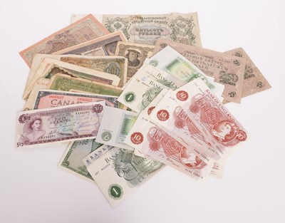 Lot 1542 - A COLLECTION OF BRITISH AND FOREIGN BANKNOTES