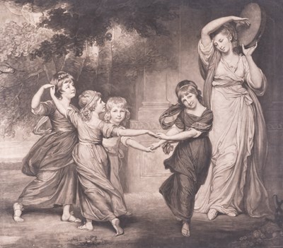 Lot 386 - JOHN RAPHAEL SMITH (BRITISH, 1752-1812) AFTER GEORGE ROMNEY